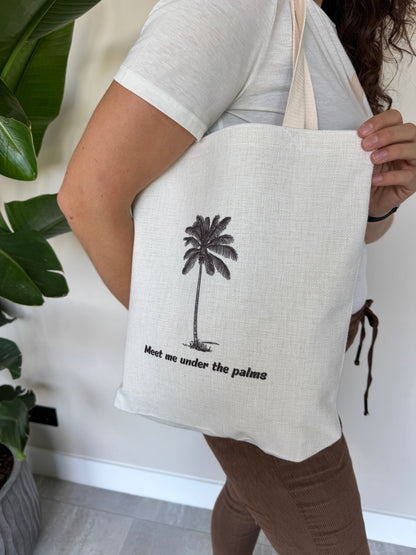 Tote bag - Under the palms