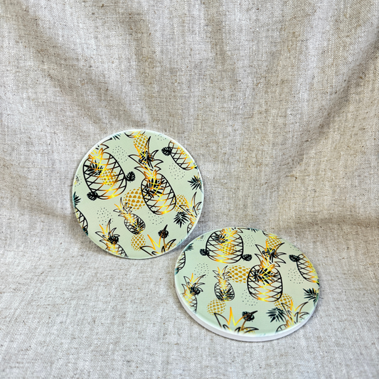 Onderzetters - Sunkissed Pine (set van 4 stuks)