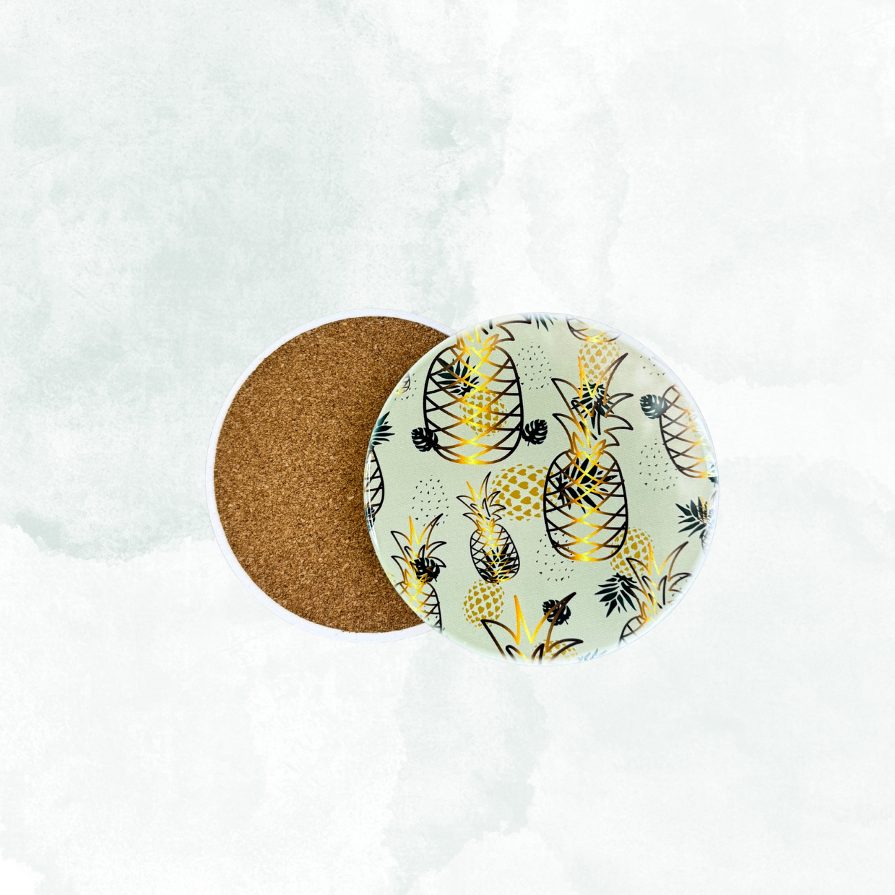 Onderzetters - Sunkissed Pine (set van 4 stuks)