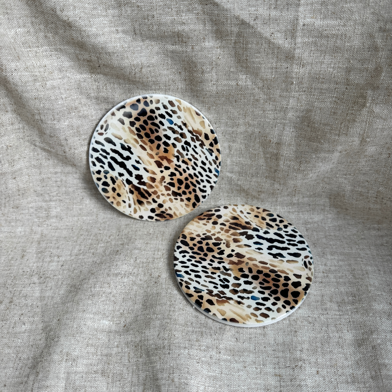 Onderzetters - Leopard (set van 4 stuks)