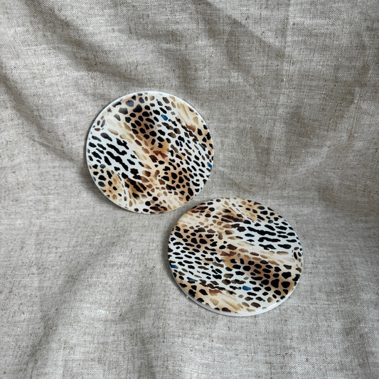 Onderzetters - Leopard (set van 4 stuks)