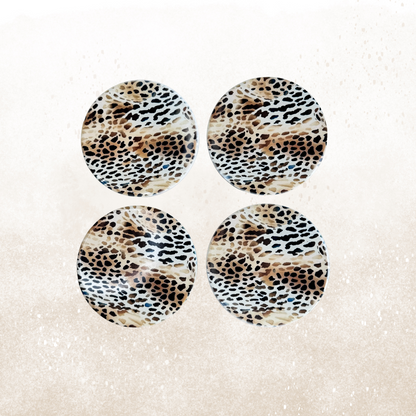 Onderzetters - Leopard (set van 4 stuks)