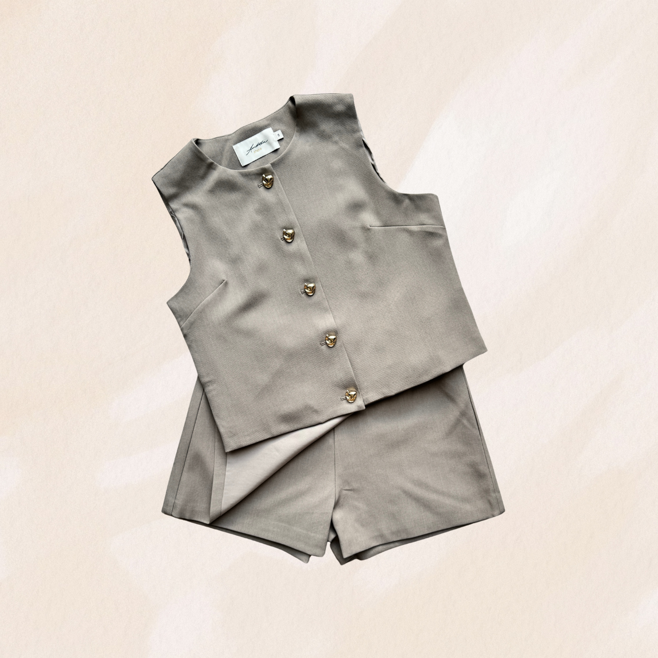 Skort - taupe